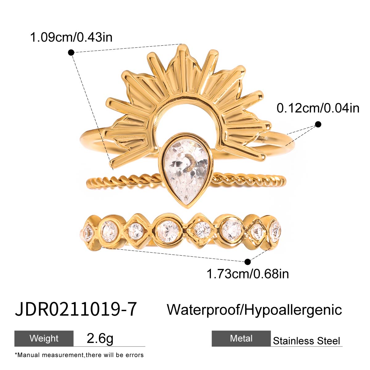 J&D Stackable Ring