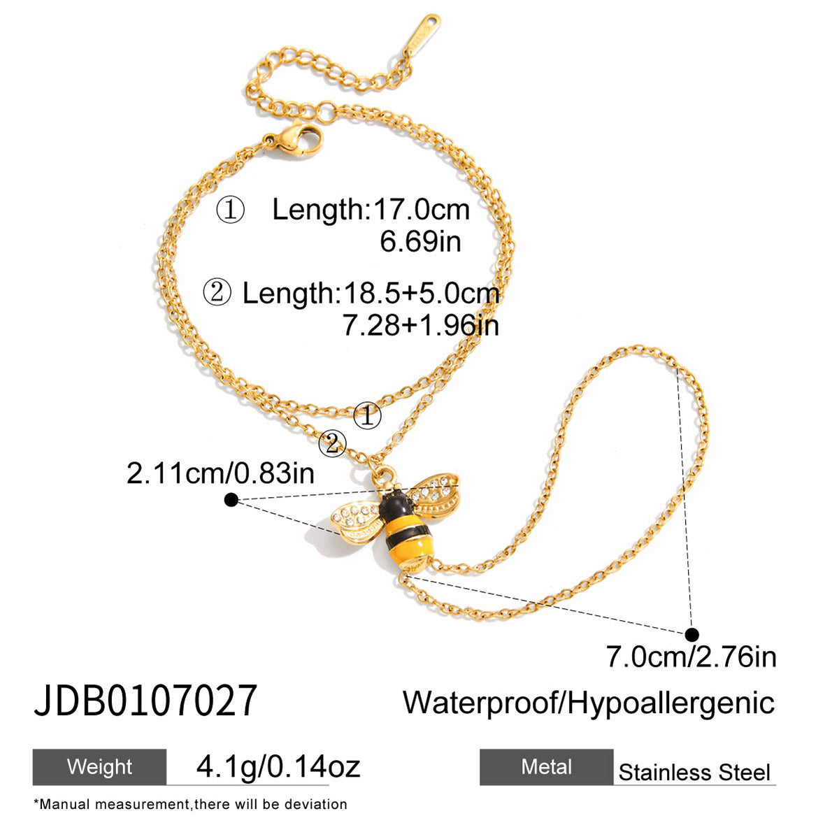 J&D Bee Animal Double-Layer
