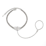 J&D  Hand Chain Finger Ring
