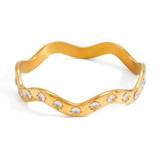 J&D   Sunburst Bangle