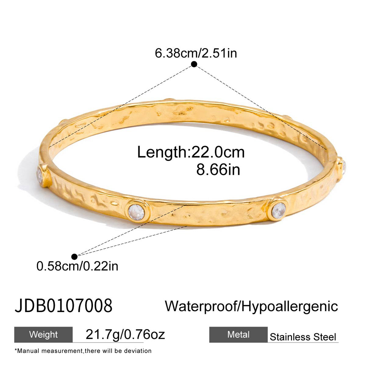 J&D   Sunburst Bangle