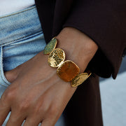 J&D Bangle Hammer Patterned