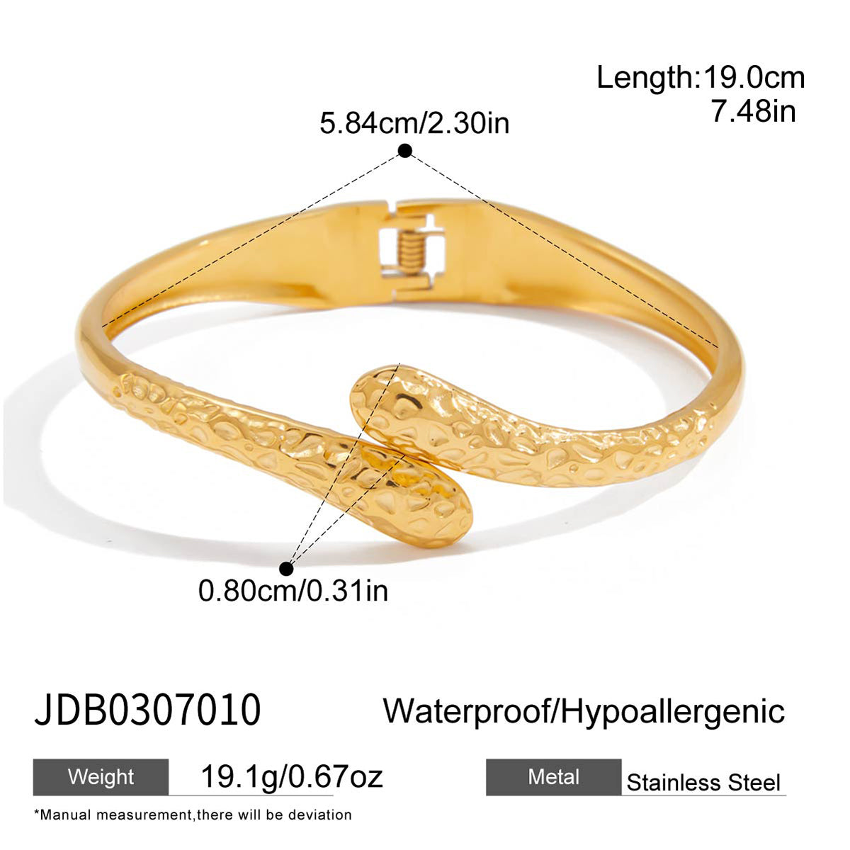 J&D  Cuff Bangle