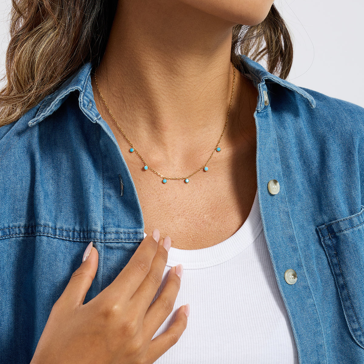 J&D  Trendy Classic Small Blue