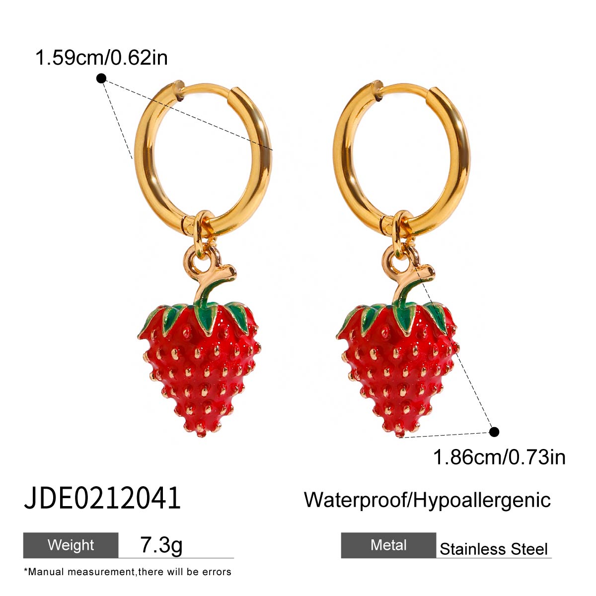 J&D  Sweet Dripping Strawberry