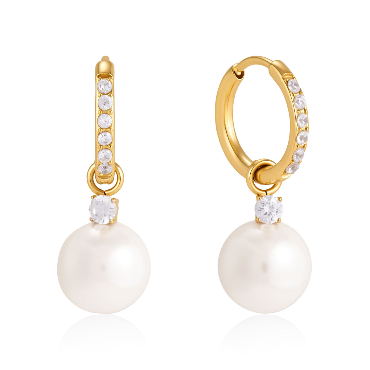 J&D  Waterproof Round Zirconia