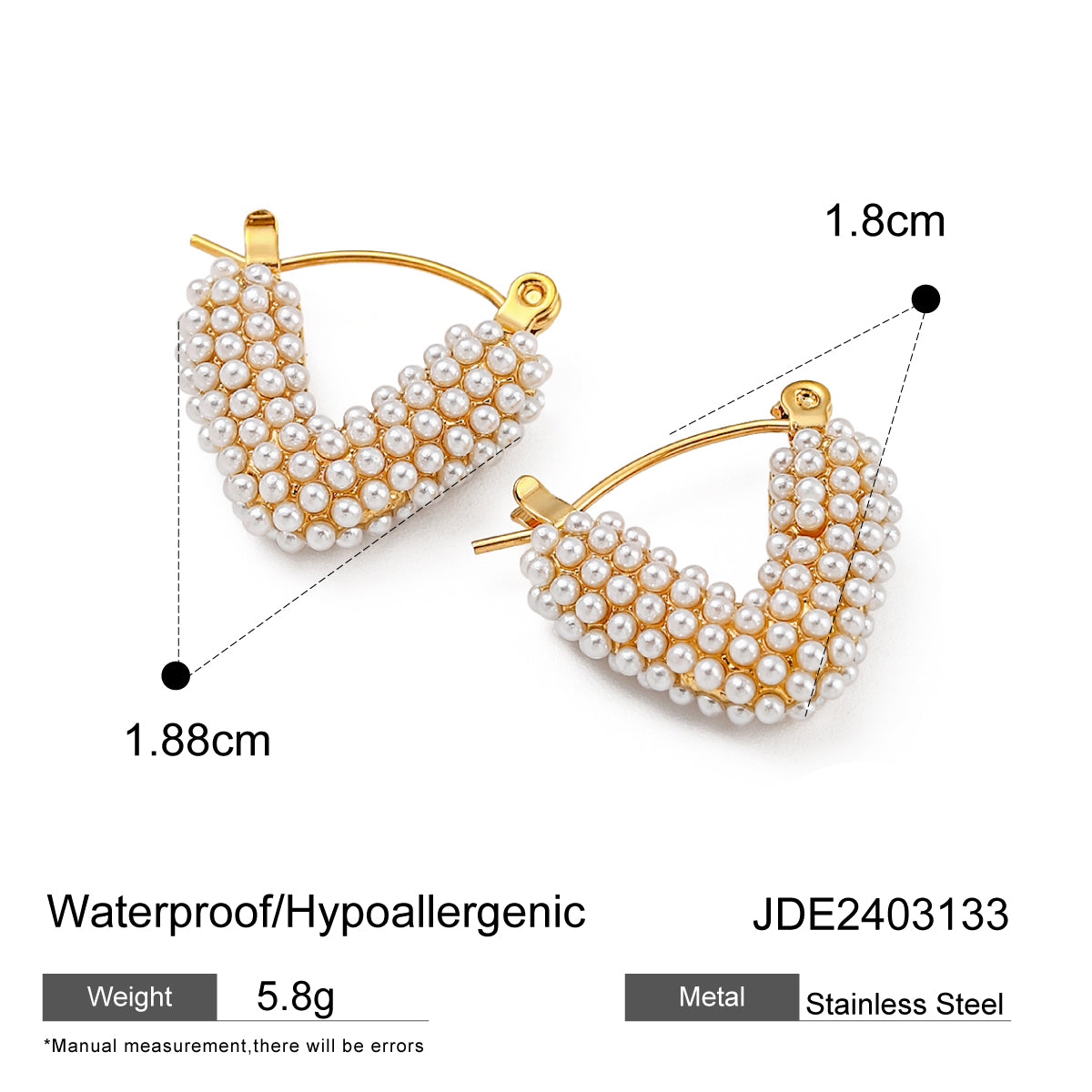 J&D Jewelry Wedding V Shape