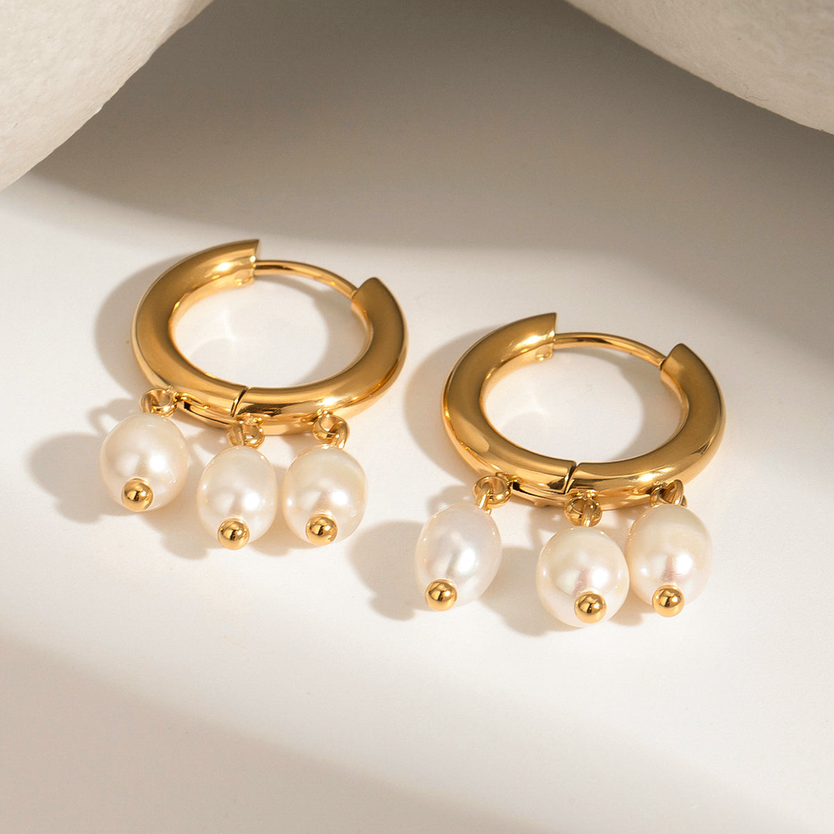 J&D 18K Gold Earrings