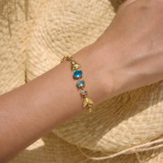 J&D Plated Fish Bracelet