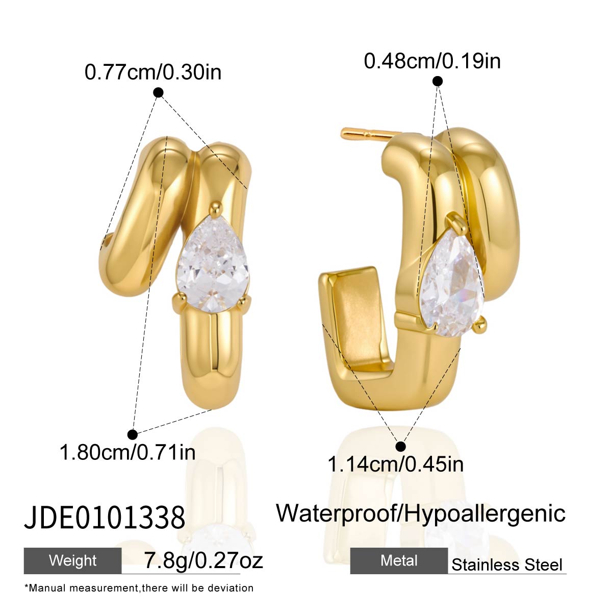 J&D  C Shape Double Layer