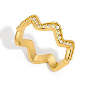 J&D  Wave Ring