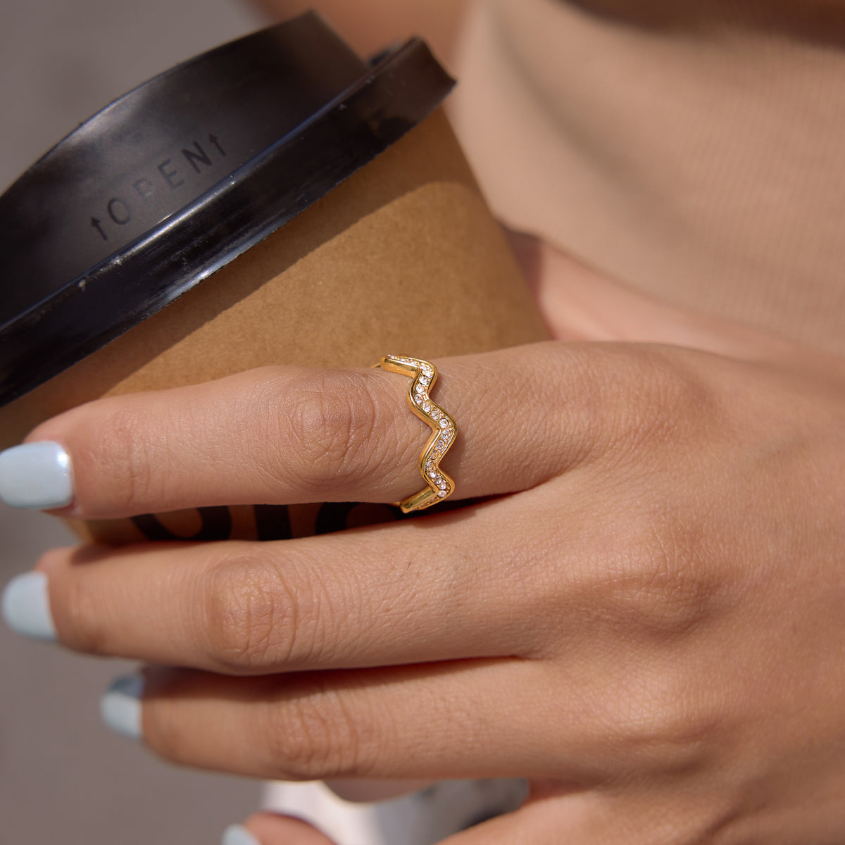 J&D  Wave Ring