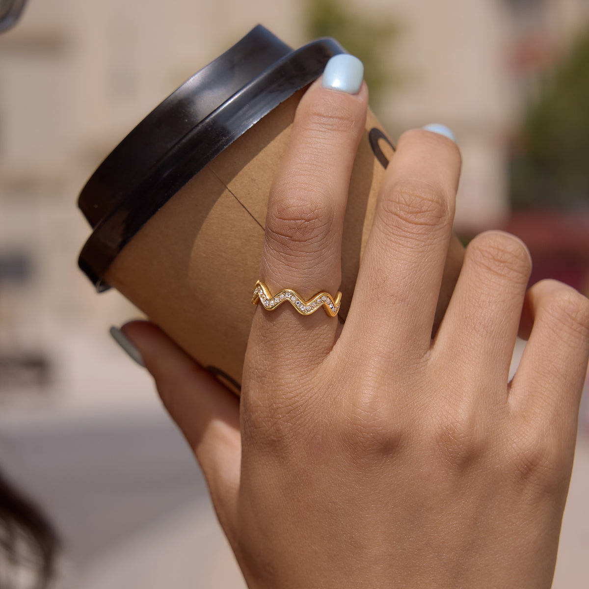 J&D  Wave Ring