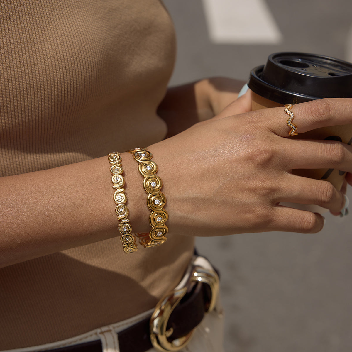 J&D  Wave Ring