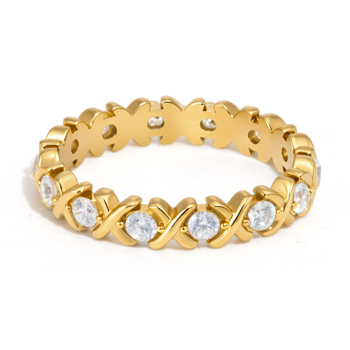 J&D  X Cross Ring