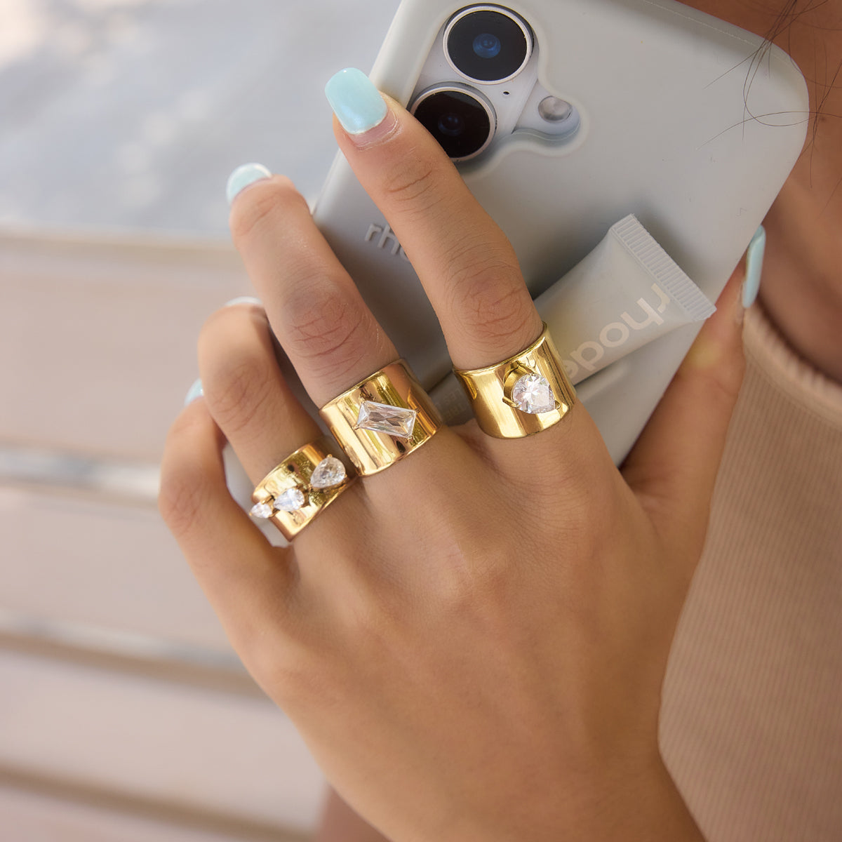 J&D Wide Band Ring Minimalist