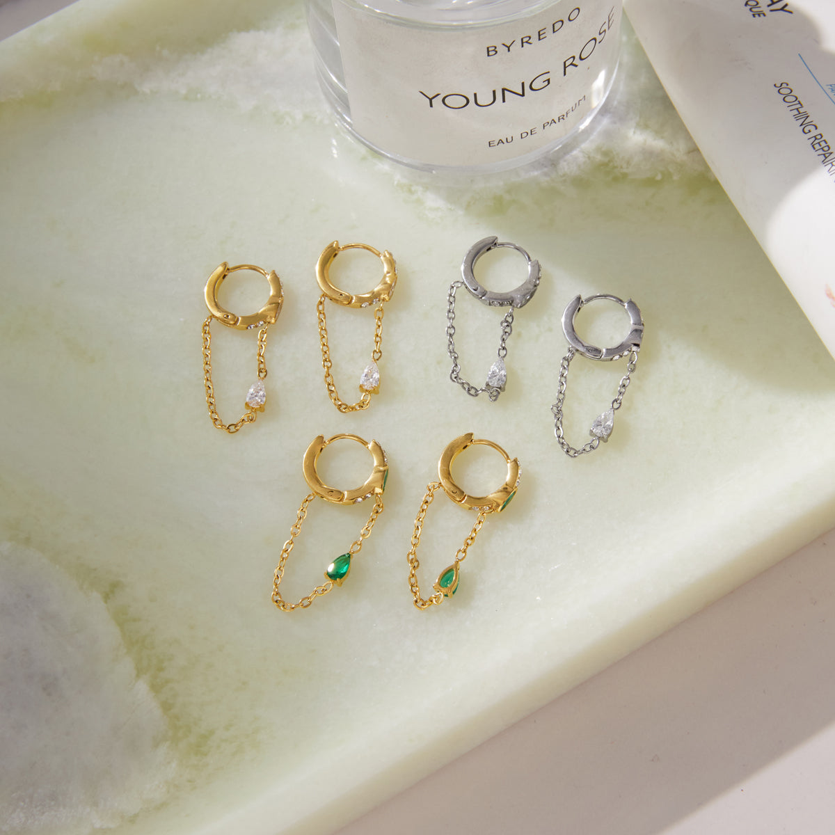J&D  Marquise Teardrop