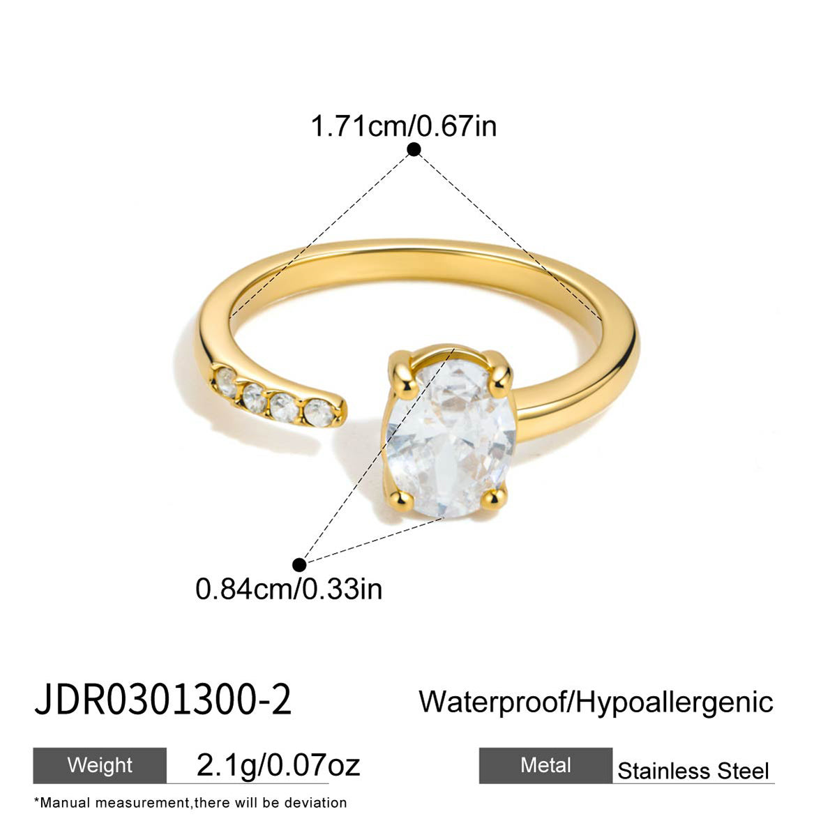 J&D  Ring for Women Classic