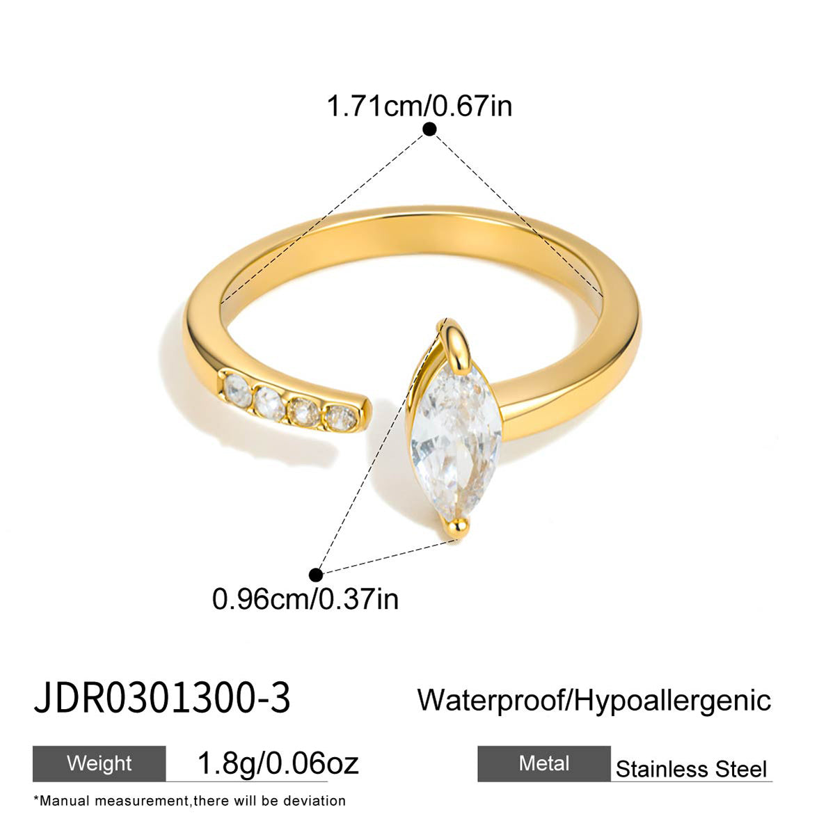 J&D  Ring for Women Classic