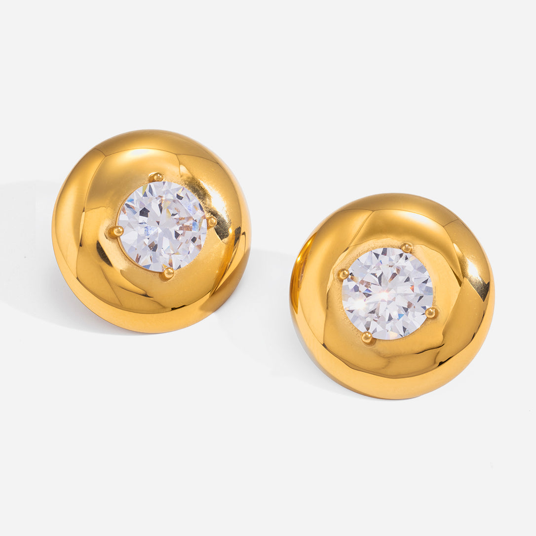 J&D  Minimal White Zircon Inlay