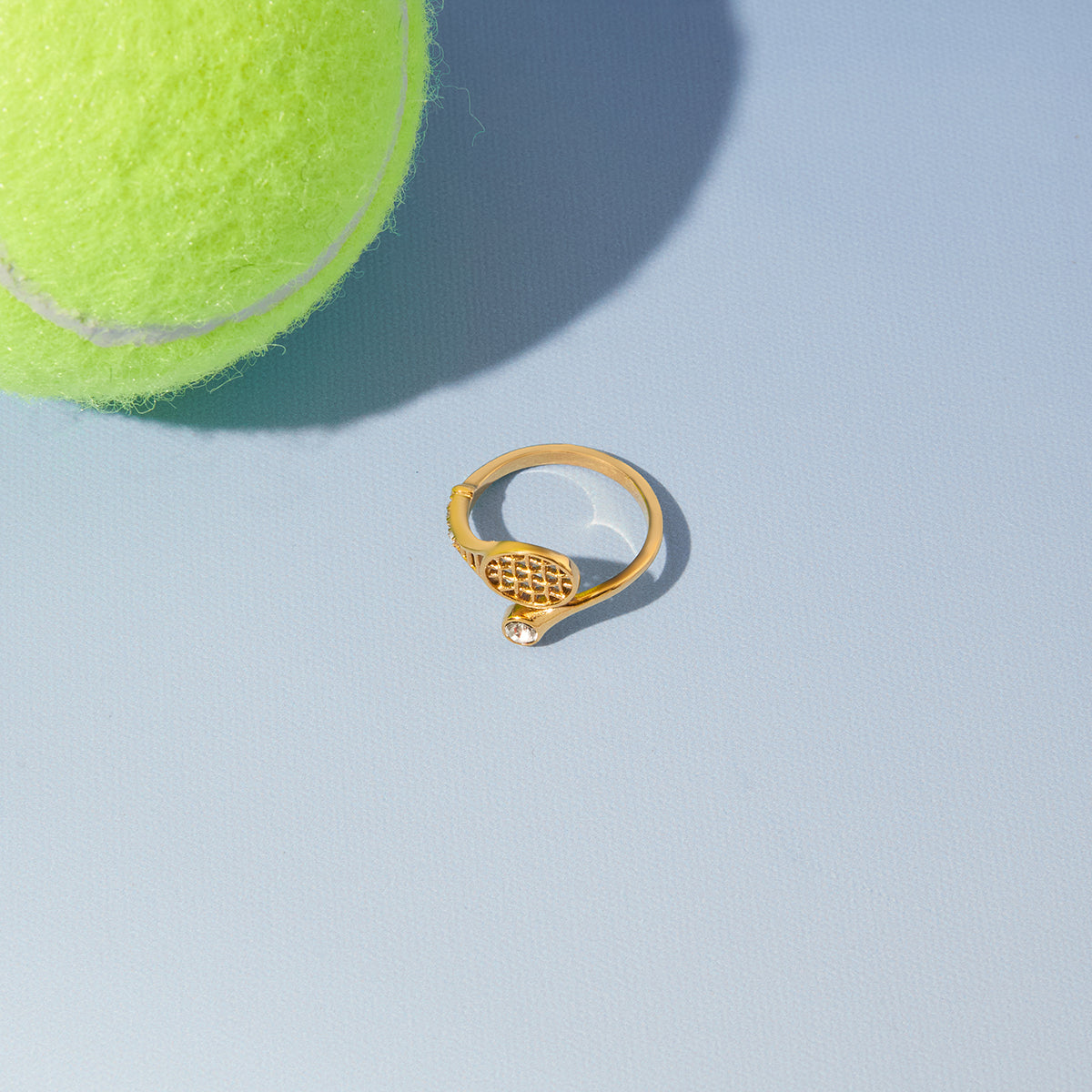 J&D  White Rhinestone Sporty