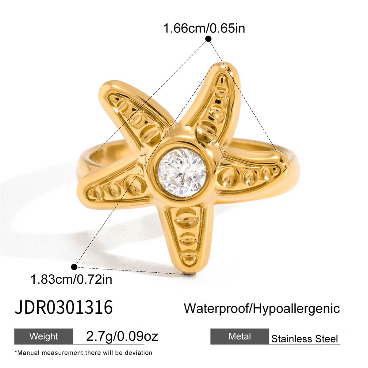 J&D Inlaid Sea Animal Open Band Tarnish