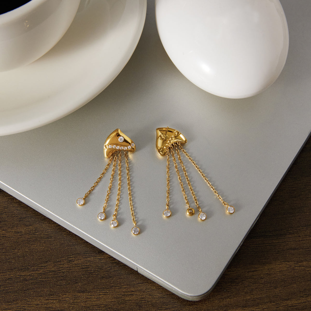 JD  Tropical Fish Earring Long