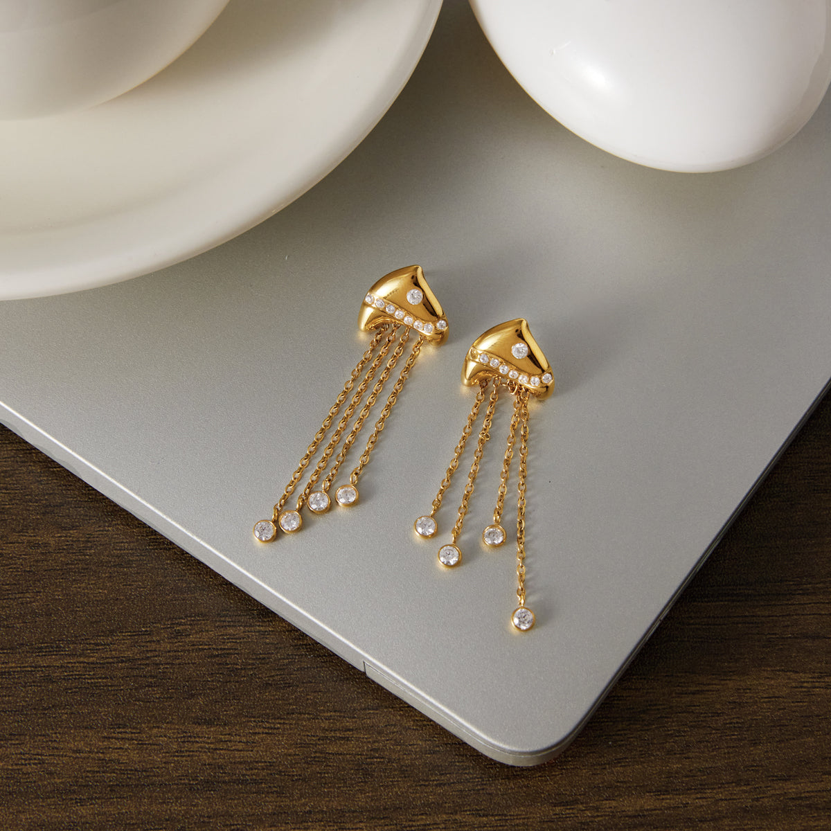 JD  Tropical Fish Earring Long