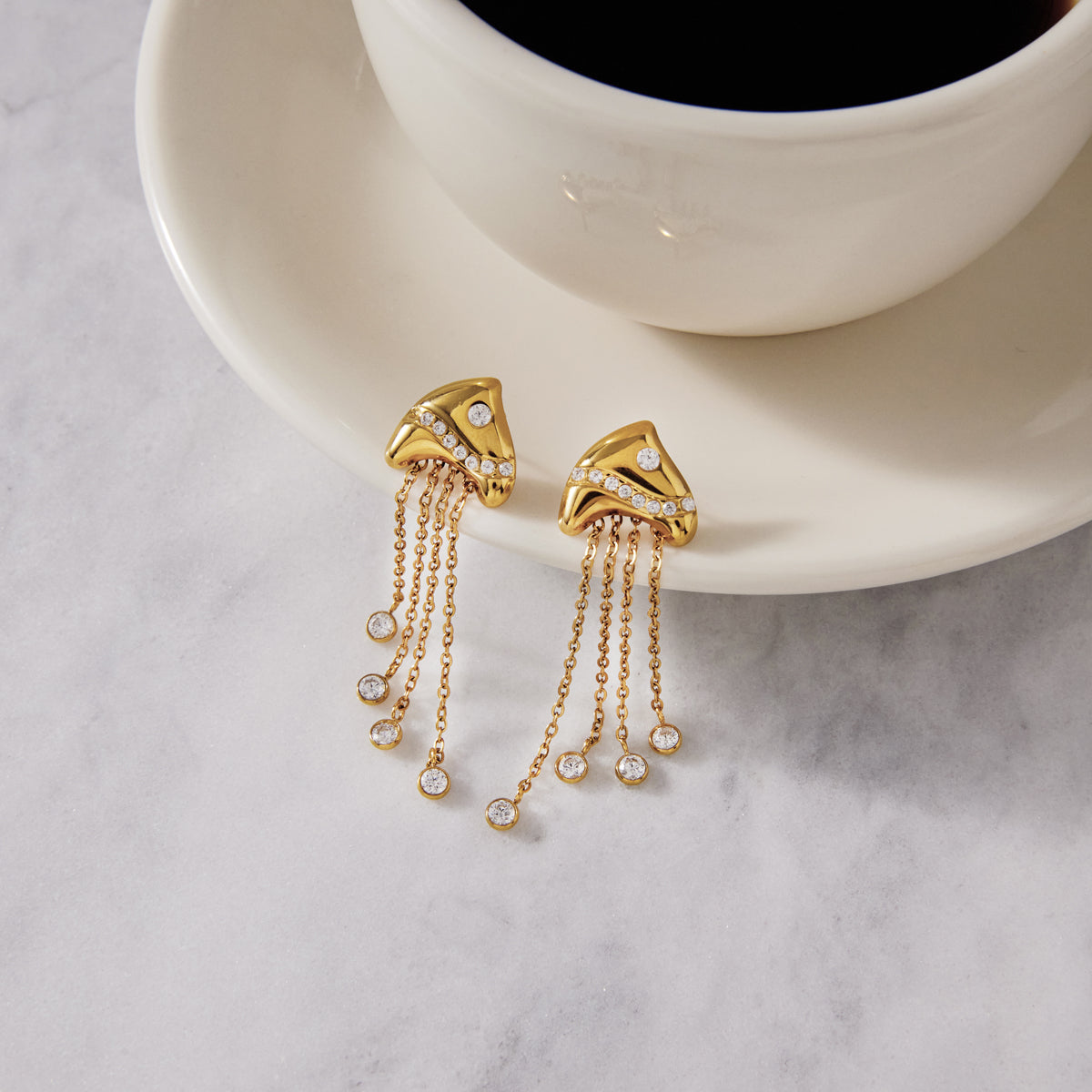 JD  Tropical Fish Earring Long