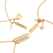 J&D  Freshwater Pearl and MAMA Heart
