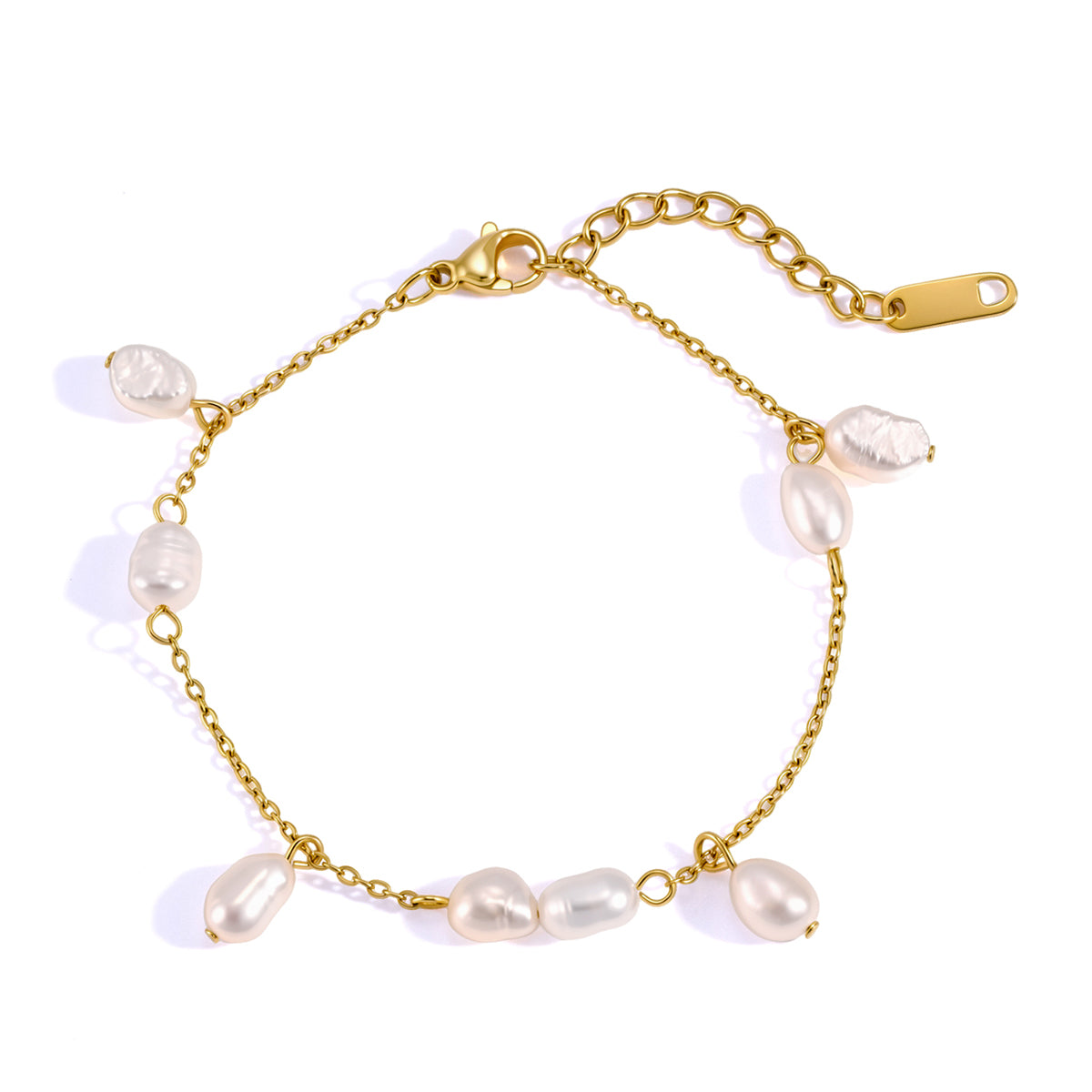 J&D  Freshwater Pearl Bracelet