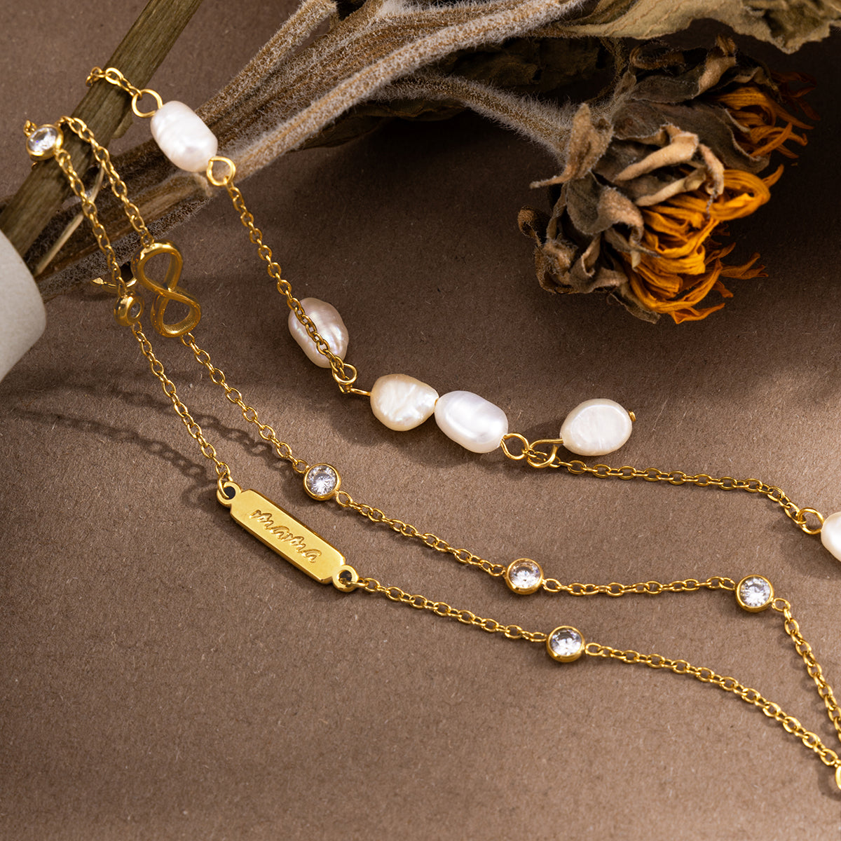 J&D  Freshwater Pearl Bracelet