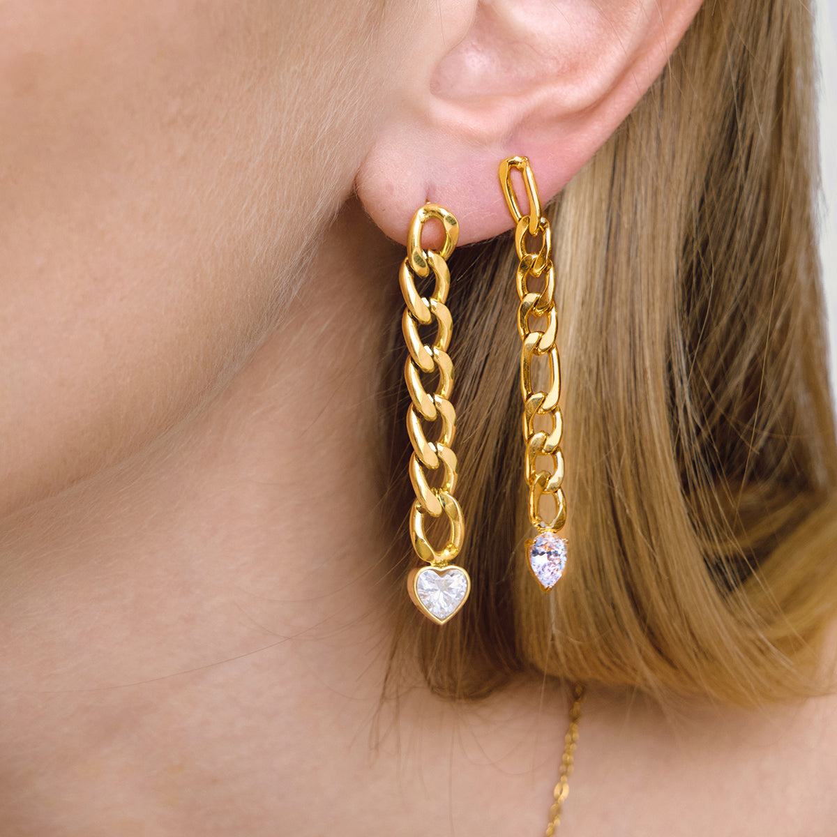 J&D  Earrings Classic Teardrop-shaped Cubic