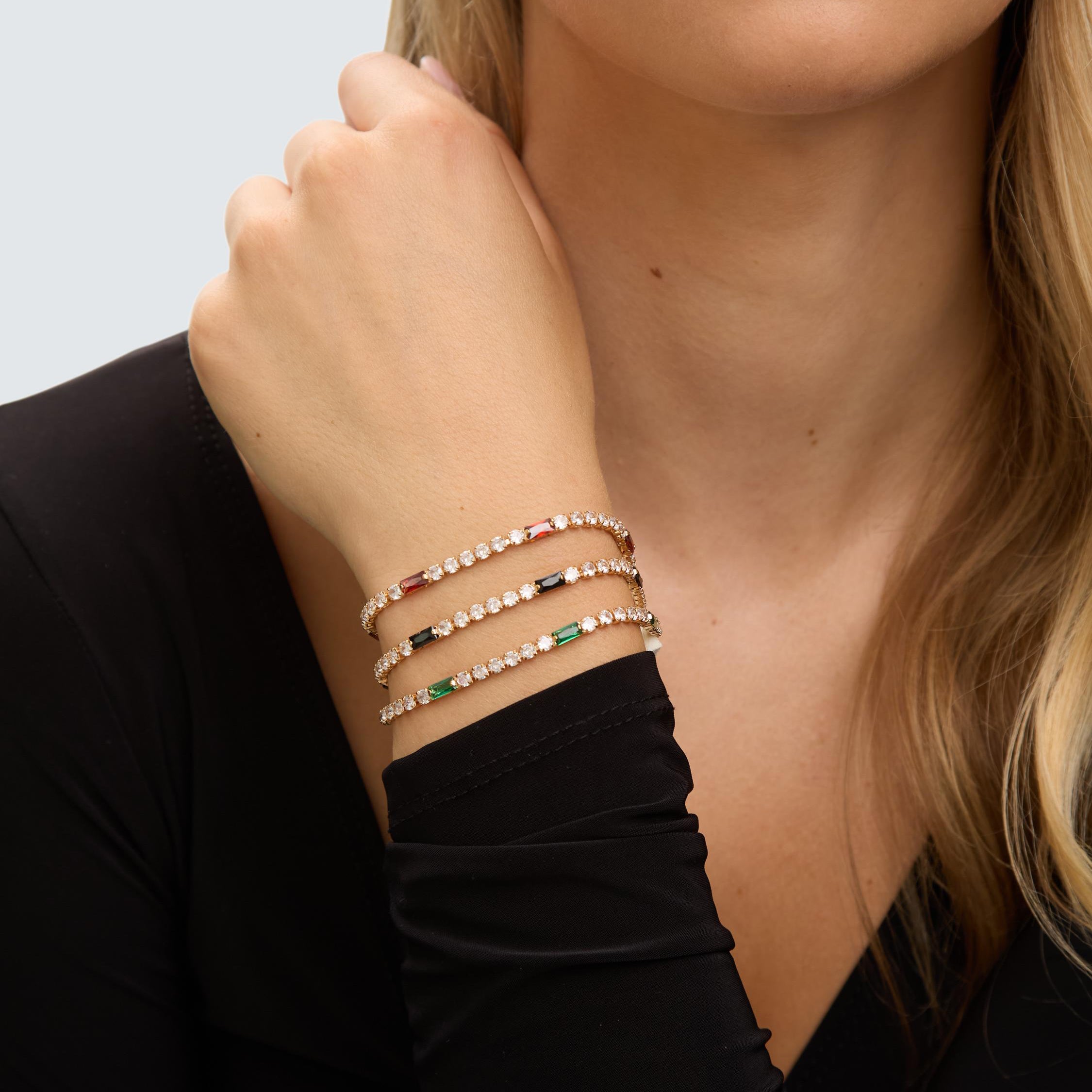 J&D  Chain Bracelet Colorful