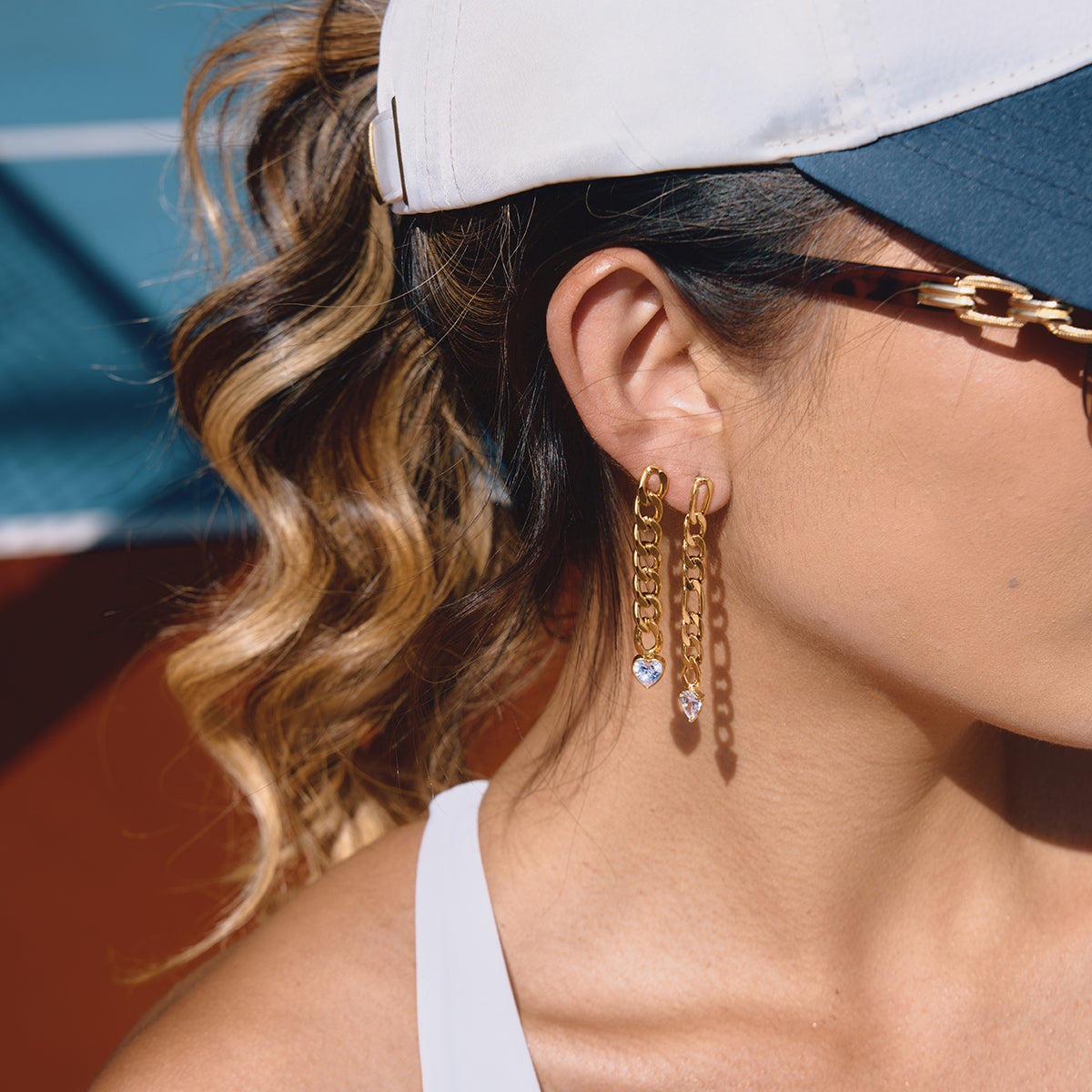 J&D  Earrings Classic Teardrop-shaped Cubic