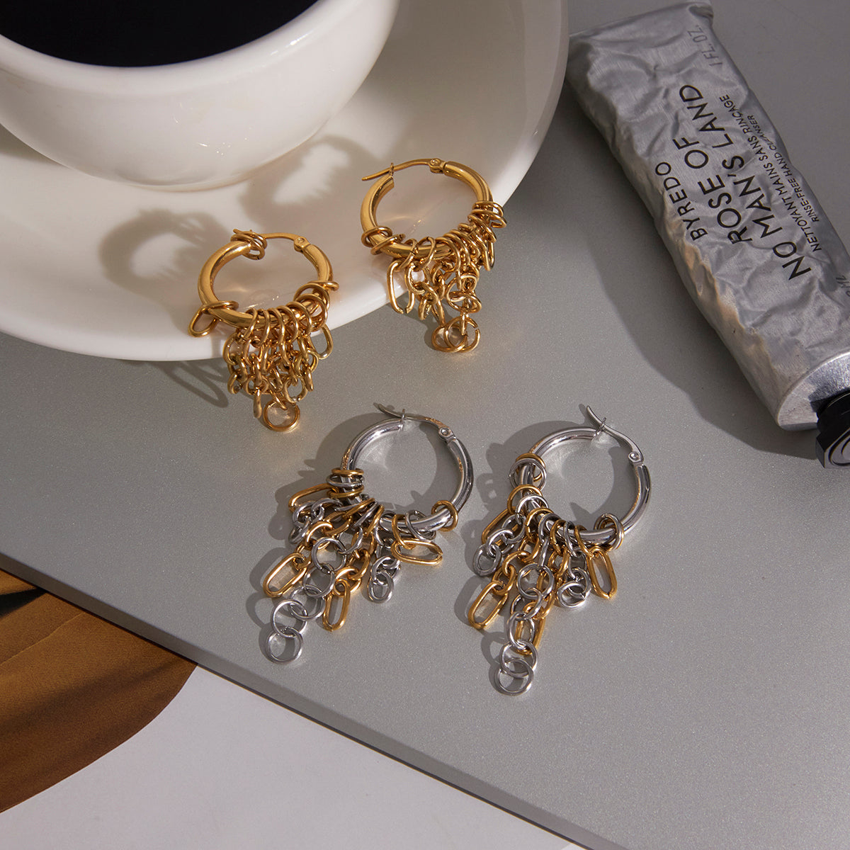 J&D  Earrings Classic Minimalist Design
