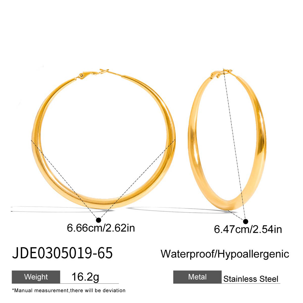 J&D  Silver Tone Classic Statement Smooth