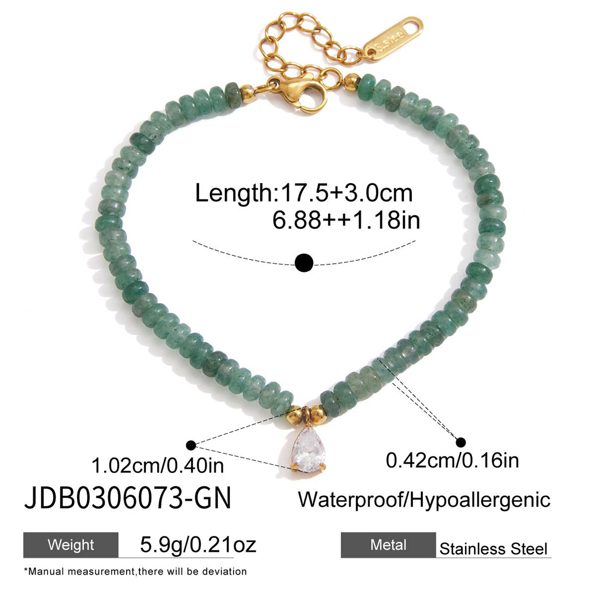Star Zircon Pendant