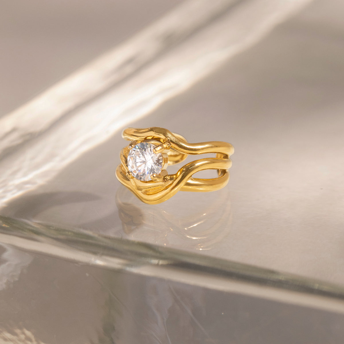 Ear Cuff Classic Zircon Line