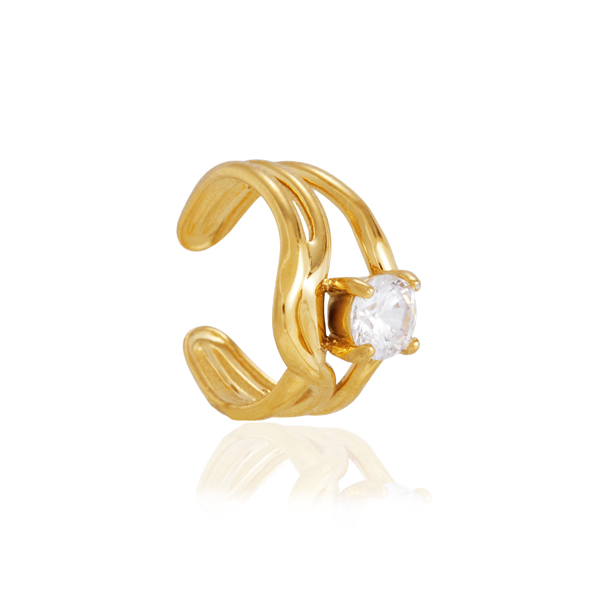 Ear Cuff Classic Zircon Line