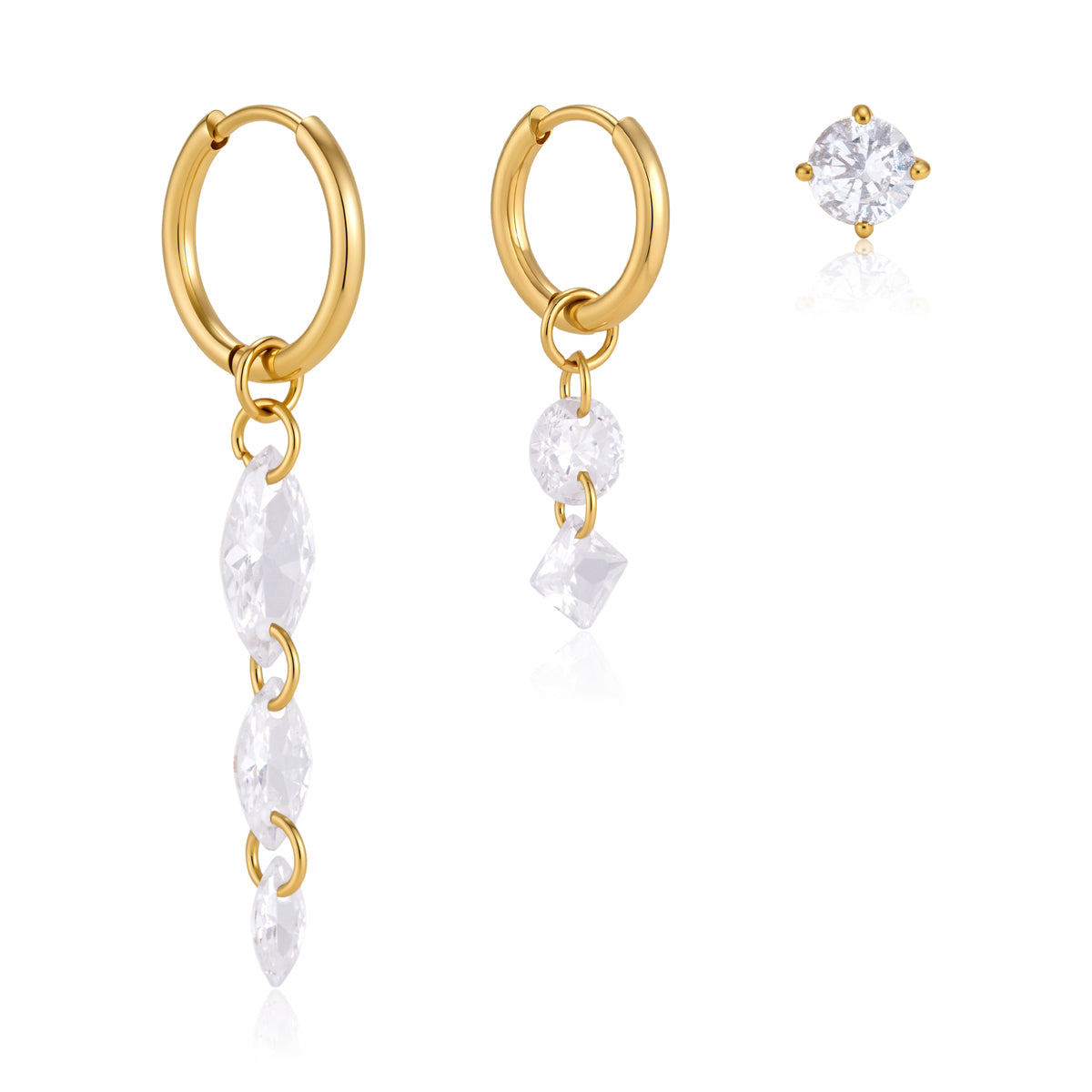 Ear Cuff Classic Zircon Line
