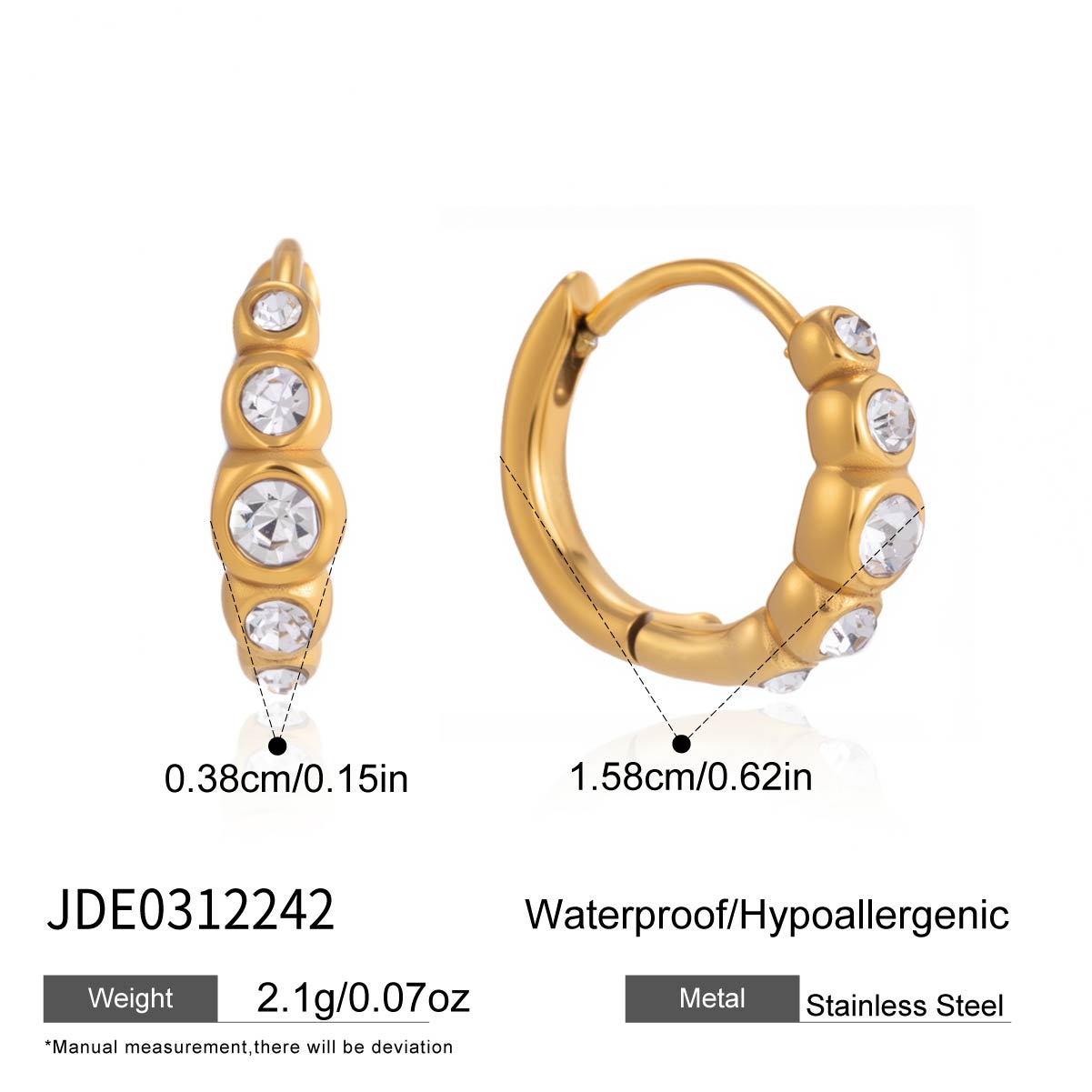 Buckles Earrings