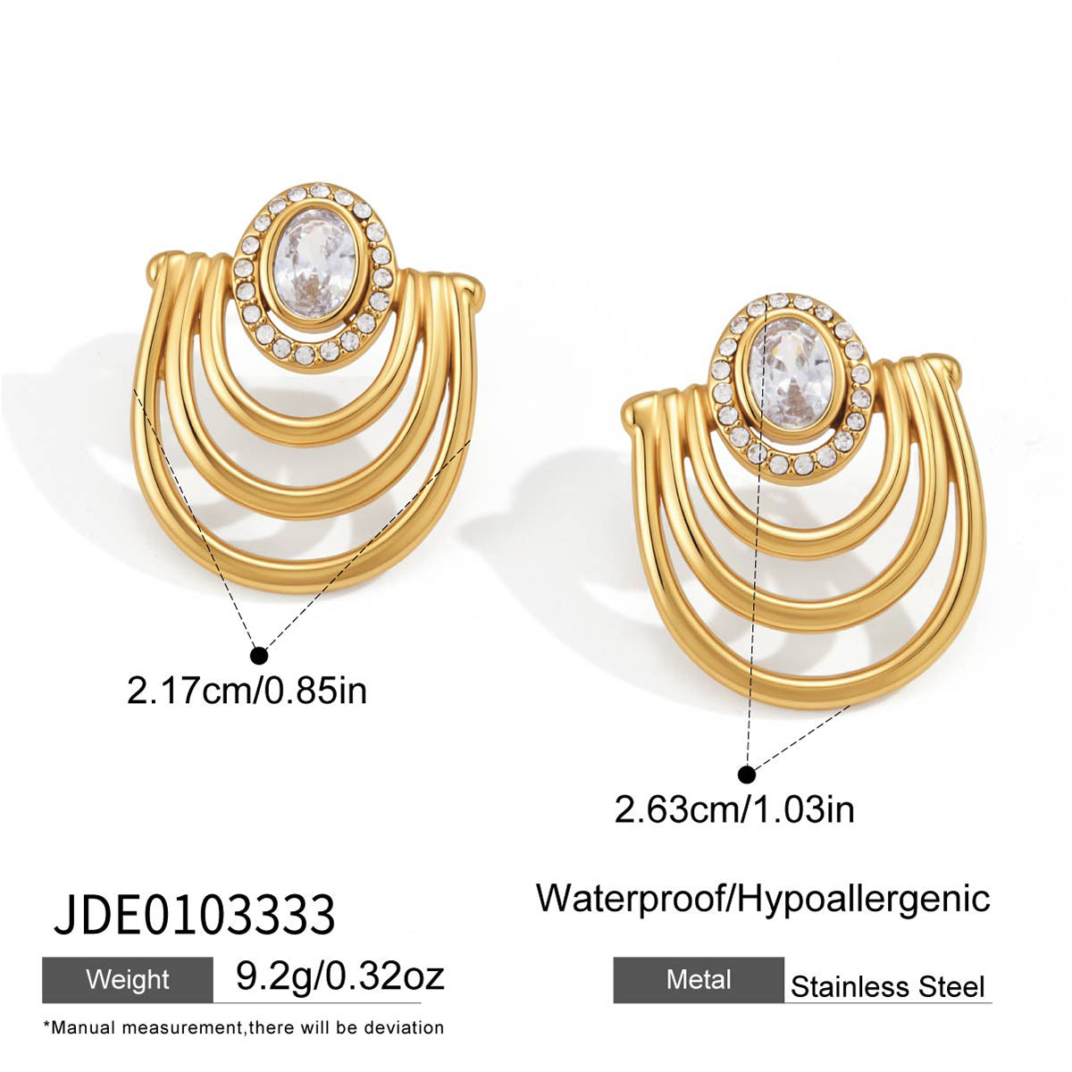 Shaped Zircon Multi-Layer Line