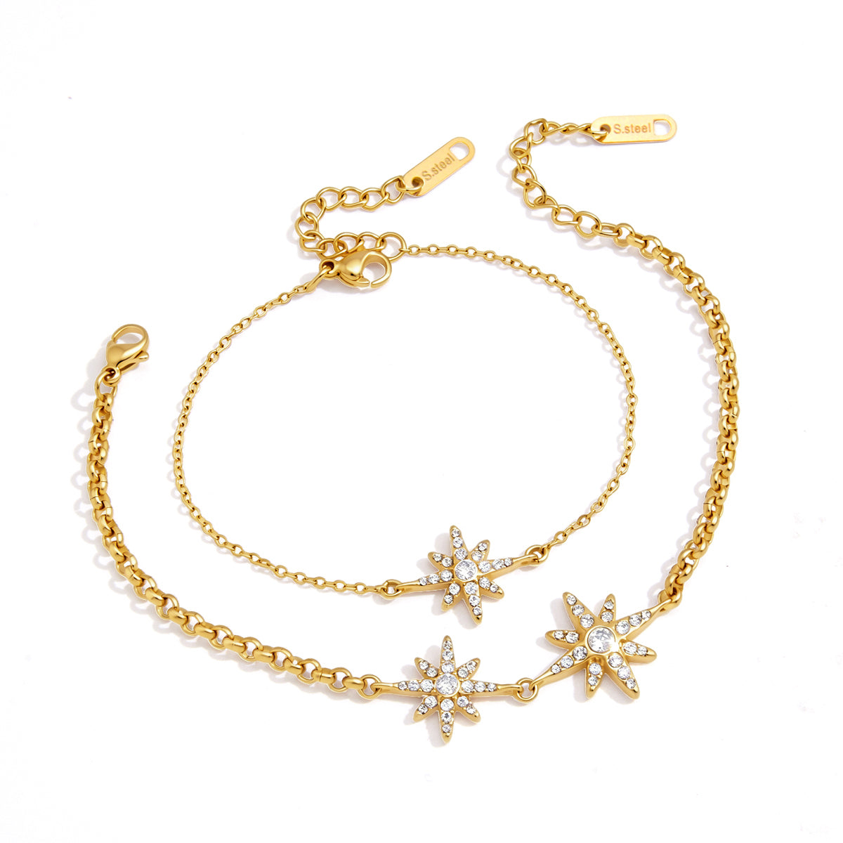 Eight-pointed Star Bracelet