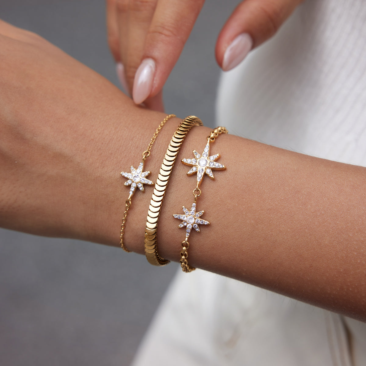 Eight-pointed Star Bracelet