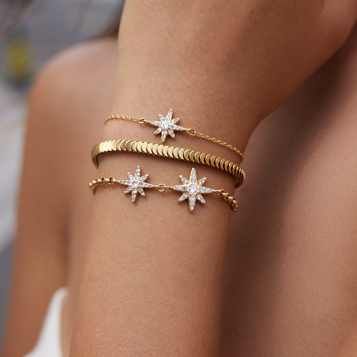 Eight-pointed Star Bracelet