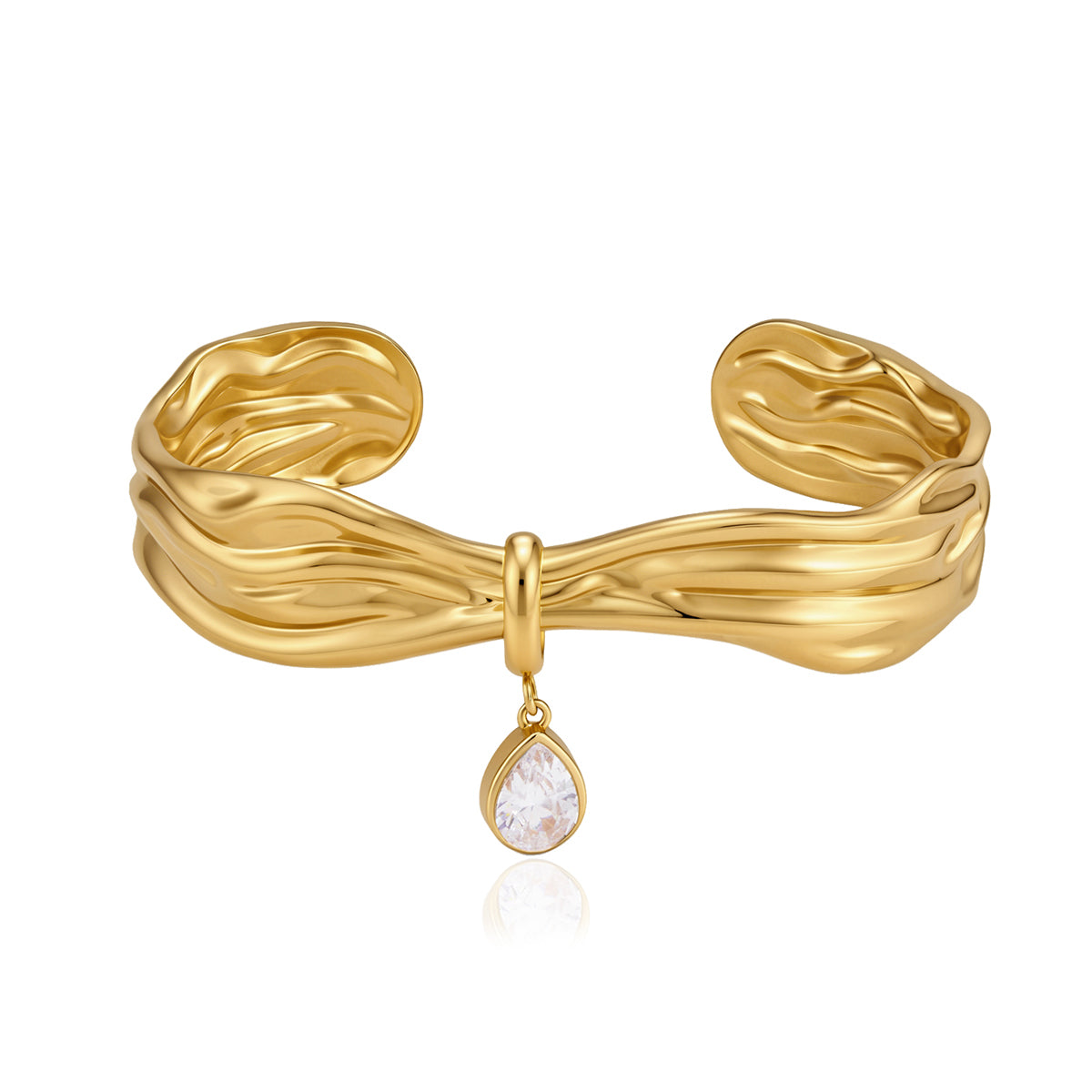 Open Bracelet Teardrop