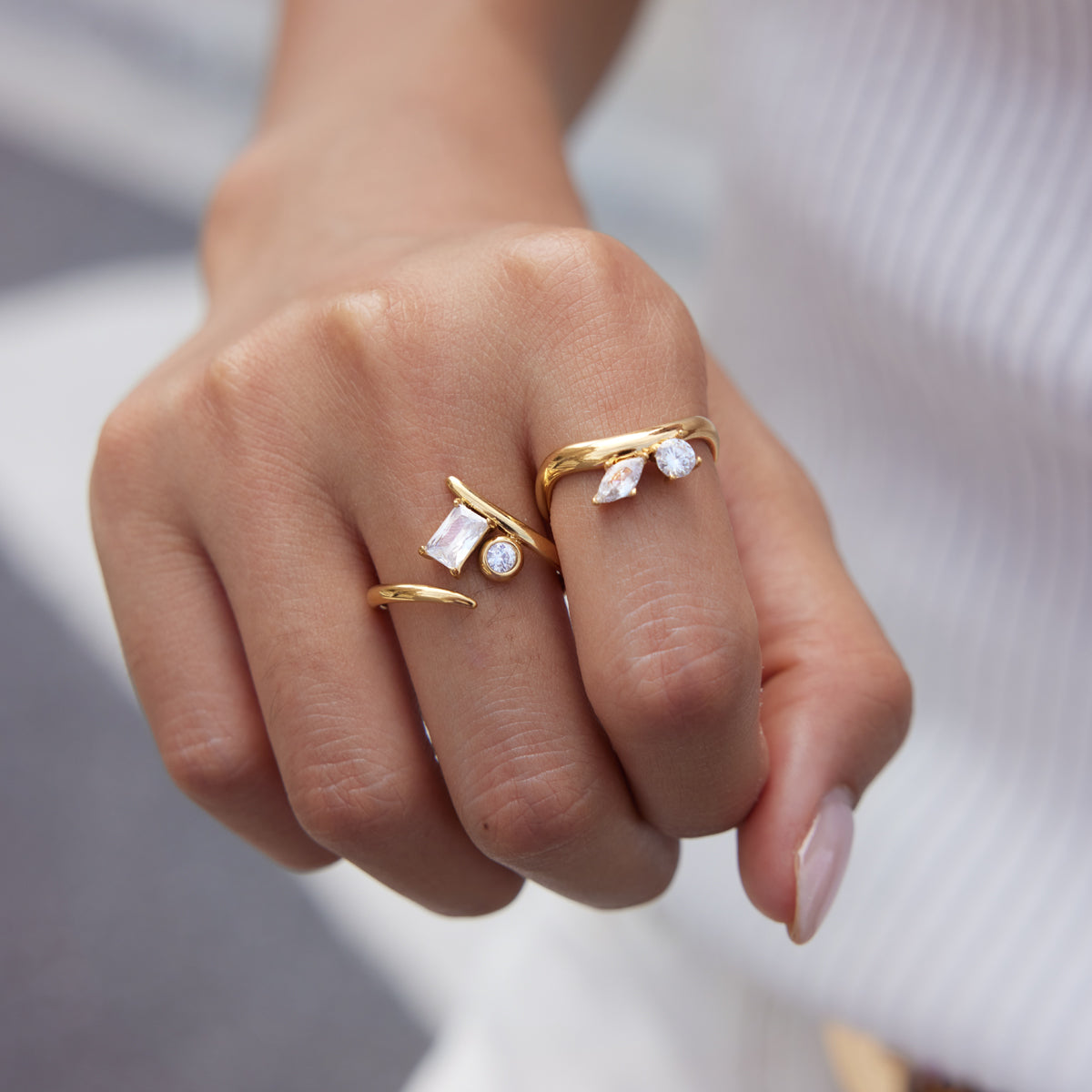 Marquise Cubic Zircon