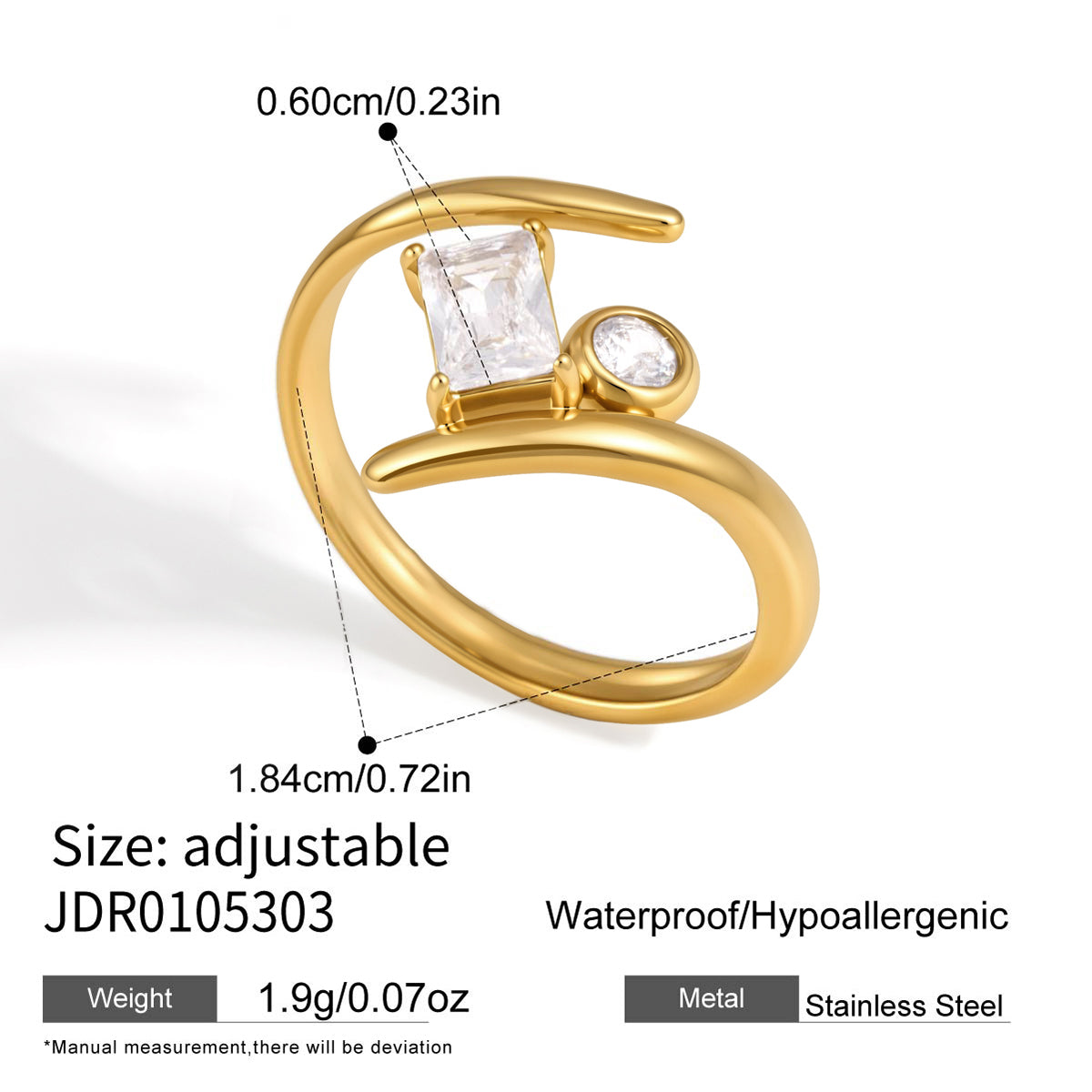 Marquise Cubic Zircon