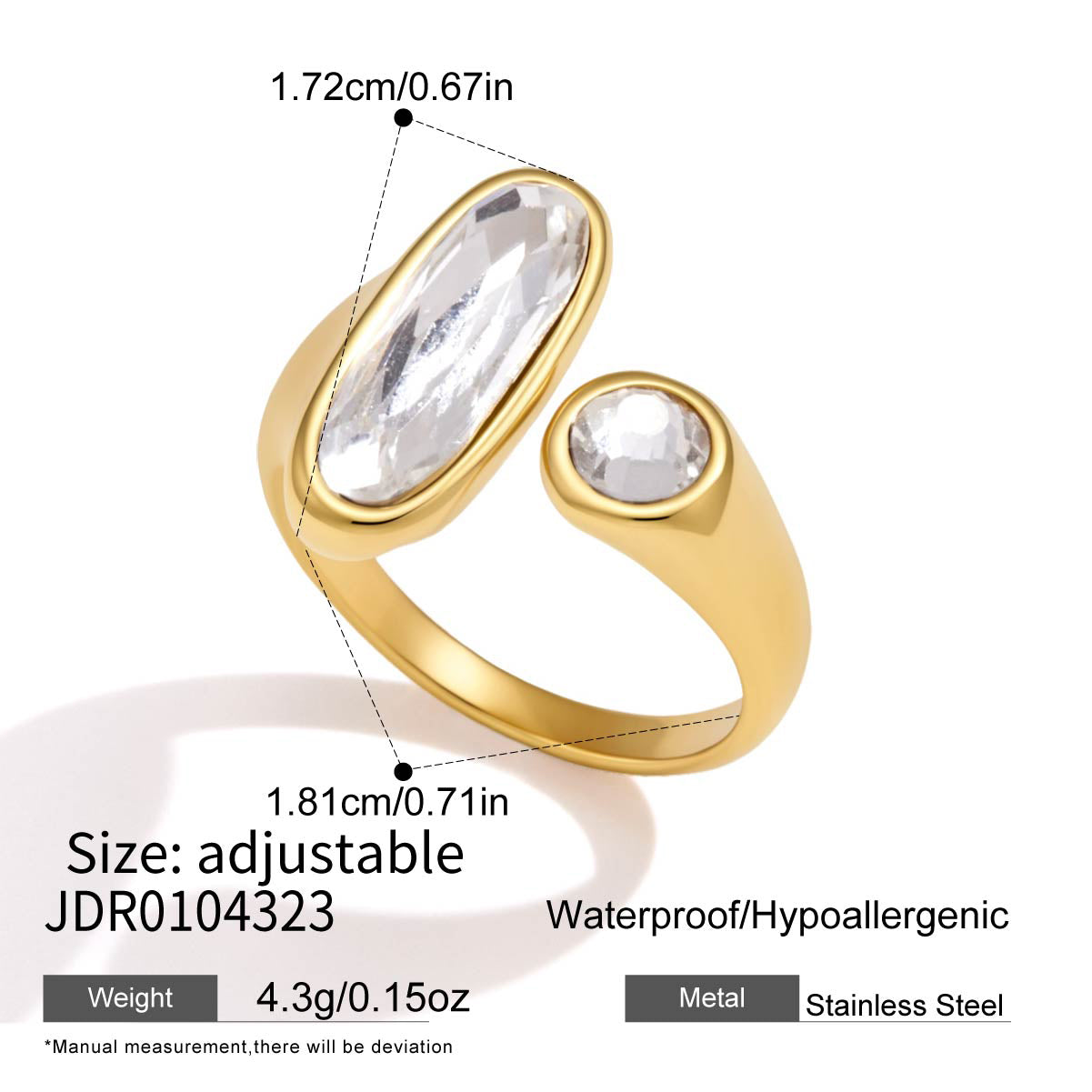 Delicate Open Ring